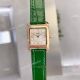 Swiss Quartz Hermes Cape Cod Copy Watches Rose Gold Tan leather strap (2)_th.jpg